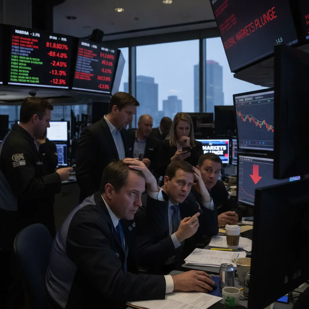 Global Market Turmoil Drags Bitcoin Down as Geopolitical Tensions Spike